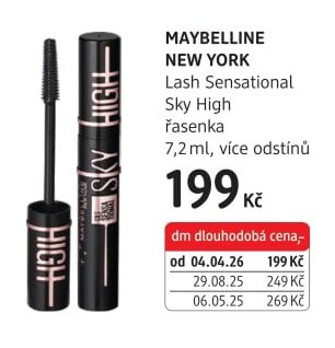 MAYBELLINE NEW YORK Lash Sensational Sky High řasenka 7,2 ml