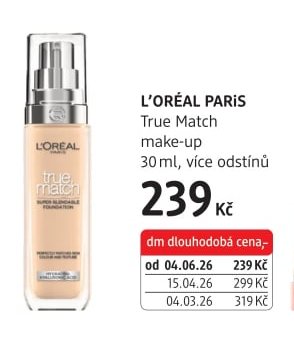 L’ORÉAL PARIS True Match make-up 30 ml