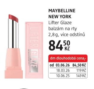 MAYBELLINE NEW YORK Lifter Glaze balzám na rty 2,8 g