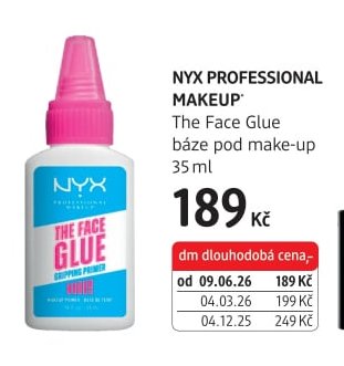 NYX PROFESSIONAL MAKEUP The Face Glue báze pod make-up 35 ml