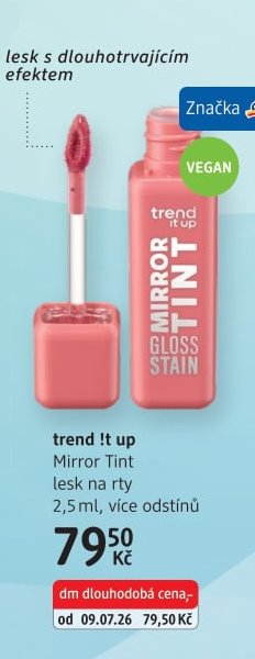 trend !t up Mirror Tint lesk na rty