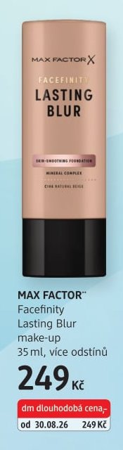 MAX FACTOR Facefinity Lasting Blur make-up