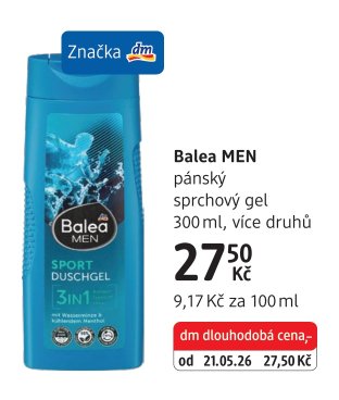 Balea MEN pánský sprchový gel