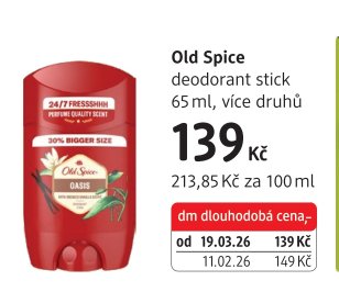 Old Spice deodorant stick