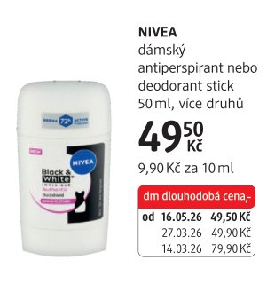 NIVEA dámský antiperspirant nebo deodorant stick