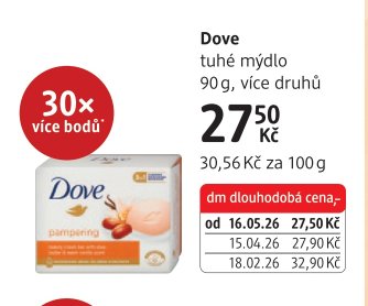 Dove tuhé mýdlo