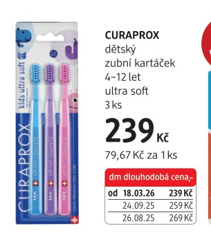 CURAPROX dětský zubní kartáček