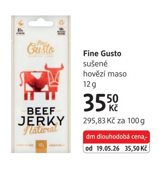 Fine Gusto sušené hovězí maso 12 g