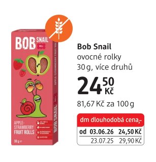 Bob Snail ovocné rolky