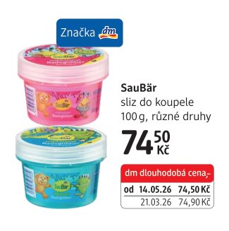 SauBär sliz do koupele