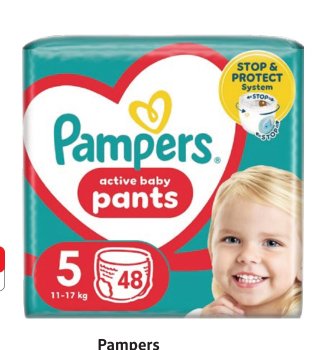 Pampers active baby jumbo pack plenkové kalhotky