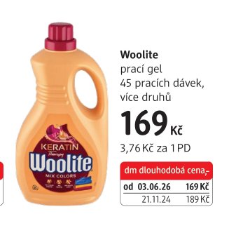 Woolite prací gel 45 pracích dávek, více druhů