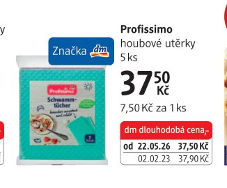 Profissimo houbové utěrky 5 ks