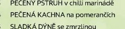 PEČENÁ KACHNA na pomerančích