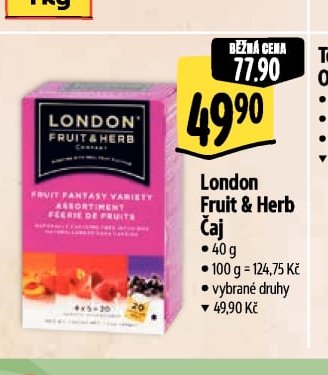 London Fruit & Herb Čaj
