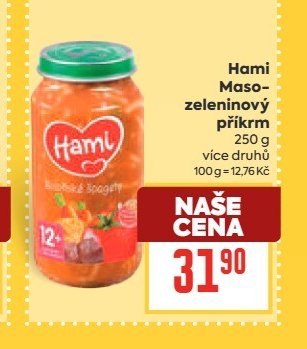 Hami Maso-zeleninový příkrm