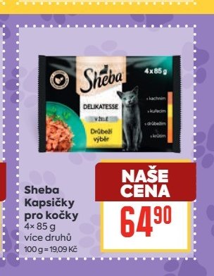 Sheba Kapsičky pro kočky