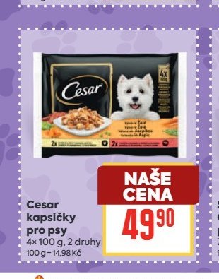 Cesar kapsičky pro psy