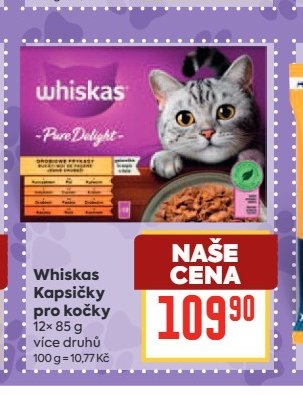 Whiskas Kapsičky pro kočky