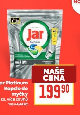 Jar Platinum Kapsle do myčky
