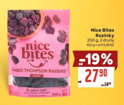 Nice Bites Rozinky