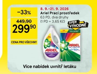 Ariel Prací prostředek