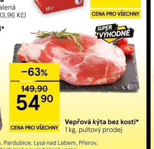 Vepřová kýta bez kosti