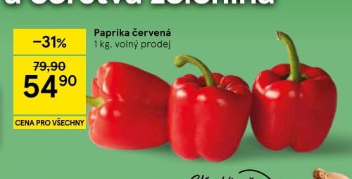 Paprika červená