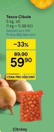 Tesco Cibule