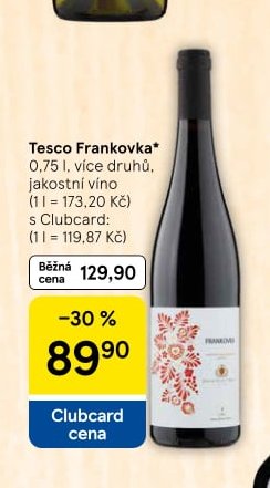 Tesco Frankovka