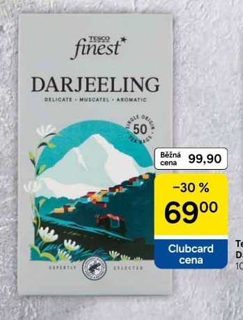 Tesco Finest Darjeeling černý čaj