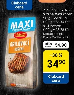 Vitana Maxi koření