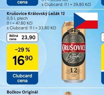 Krušovice Královský Ležák 12