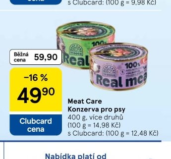 Meat Care konzerva pro psy