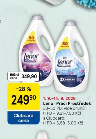 Lenor prací prostředek