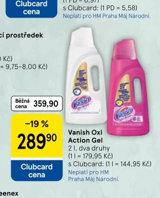 Vanish Oxi Action Gel