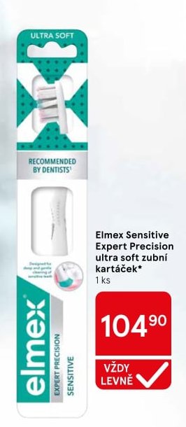 Elmex Sensitive Expert Precision ultra soft zubní kartáček
