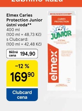 Elmex Caries Protection Junior ústní voda