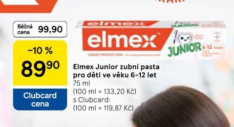 Elmex Junior zubní pasta