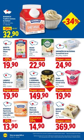 aktuální leták Lidl 17.9.2026-20.9.2026