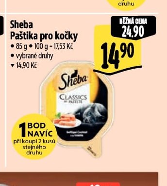 Sheba Paštika pro kočky