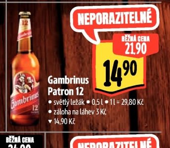 Gambrinus Patron 12