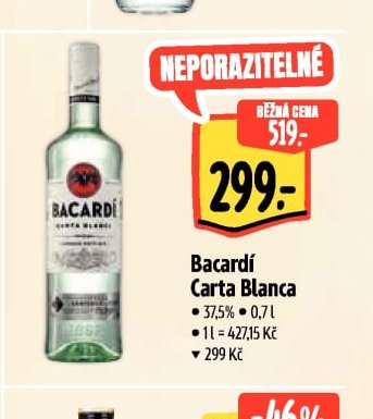 Bacardi Carta Blanca