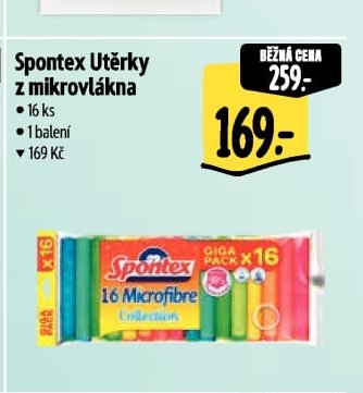 Spontex Utěrky z mikrovlákna