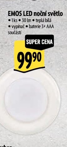 EMOS LED noční světlo