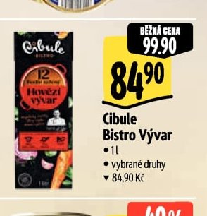 Cibule Bistro Vývar