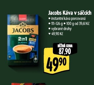 Jacobs Káva v sáčcích