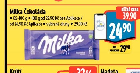 Milka Čokoláda