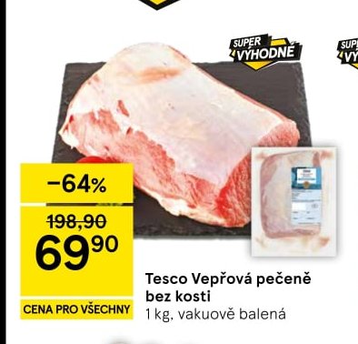 Tesco Vepřová pečeně bez kosti