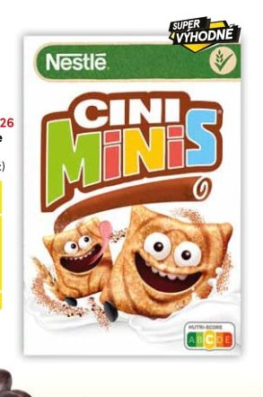 Nestlé Cereálie Cini Minis